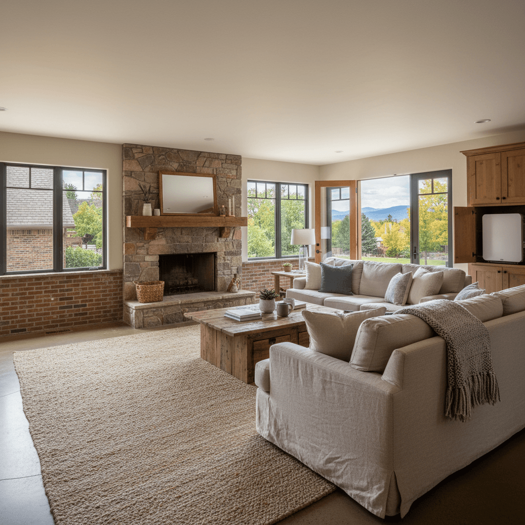 A geothermal heat pump installation job seen in full